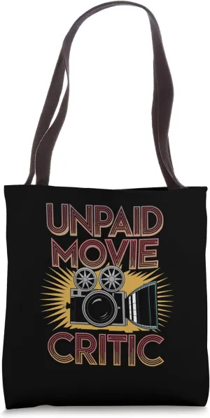 Cinema Night Movie Critic Film Buff Tote Bag