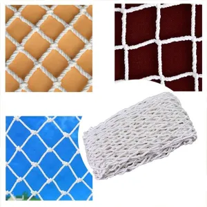 Climbing Net Safety Nets, Children Safety Nets, Cargo Rope Ladder Truck Trailer Heavy Duty Netting Fence Net, for Railings Stairs Playground