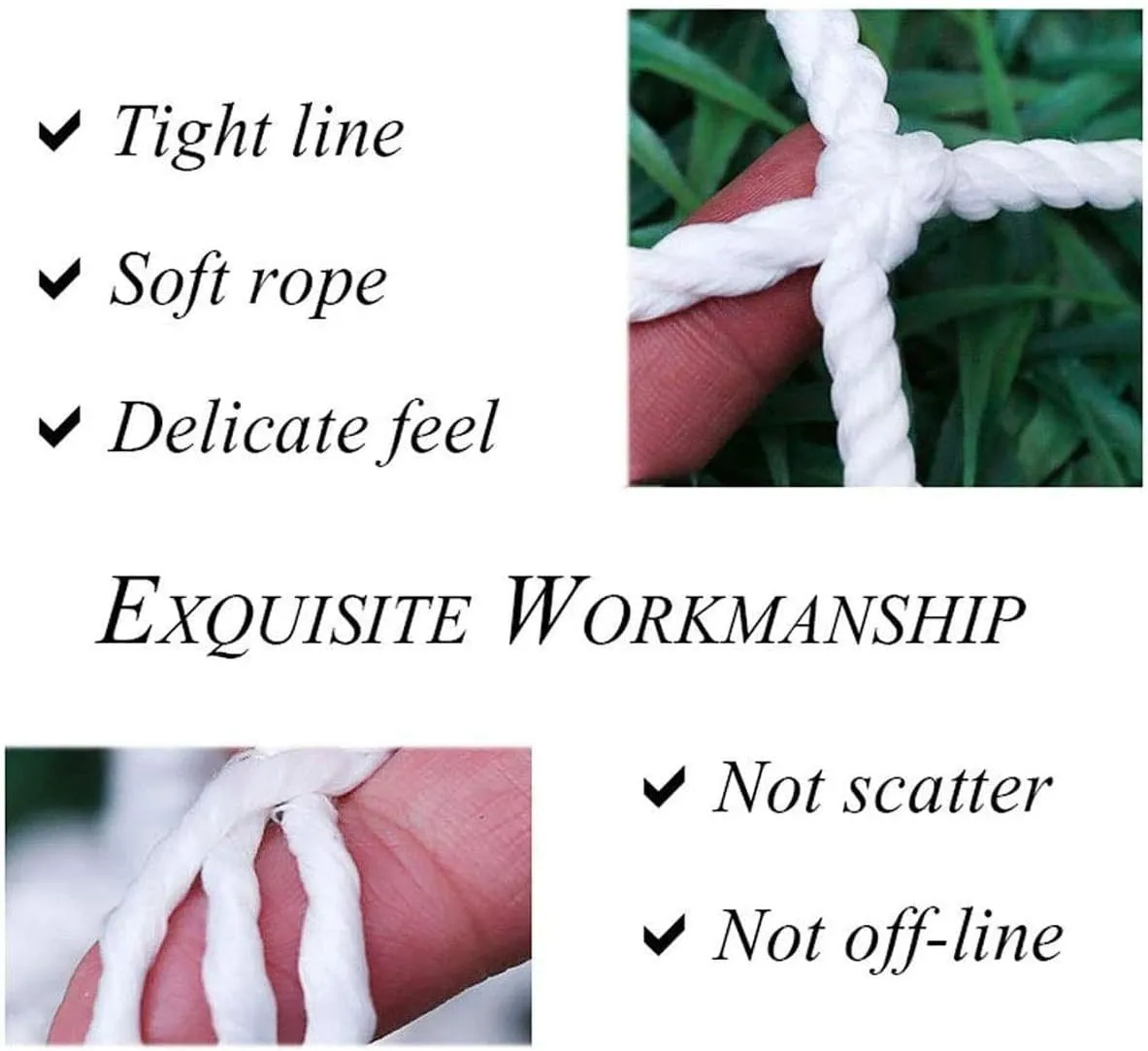 Climbing Net Safety Nets, Children Safety Nets, Cargo Rope Ladder Truck Trailer Heavy Duty Netting Fence Net, for Railings Stairs Playground