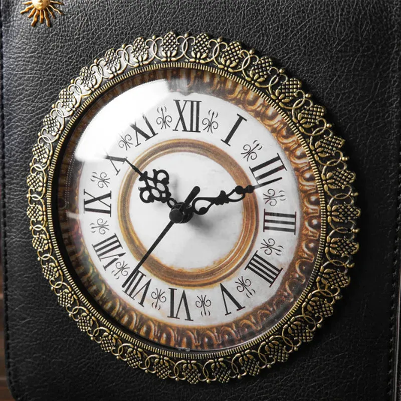 Clock Small Square Bag