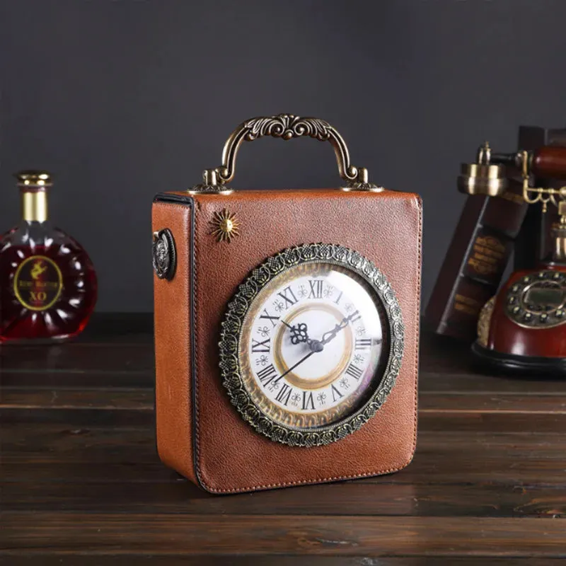 Clock Small Square Bag