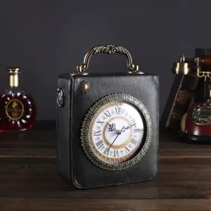 Clock Small Square Bag