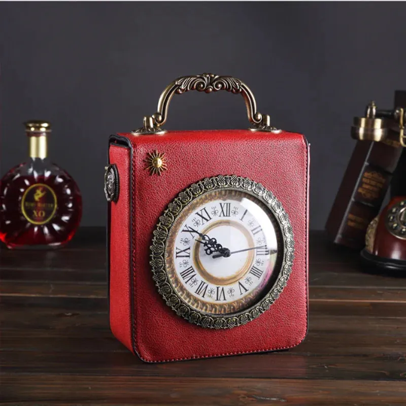 Clock Small Square Bag