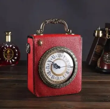 Clock Small Square Bag