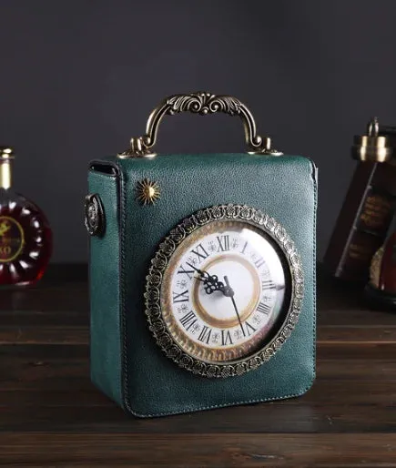 Clock Small Square Bag