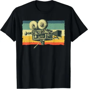 Cool Filmmaker For Men Women Camera Movie Making Filmmaking T-Shirt