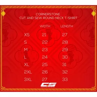 CORNERSTONE CLOTHING OVERSIZED "LANTERN" RED