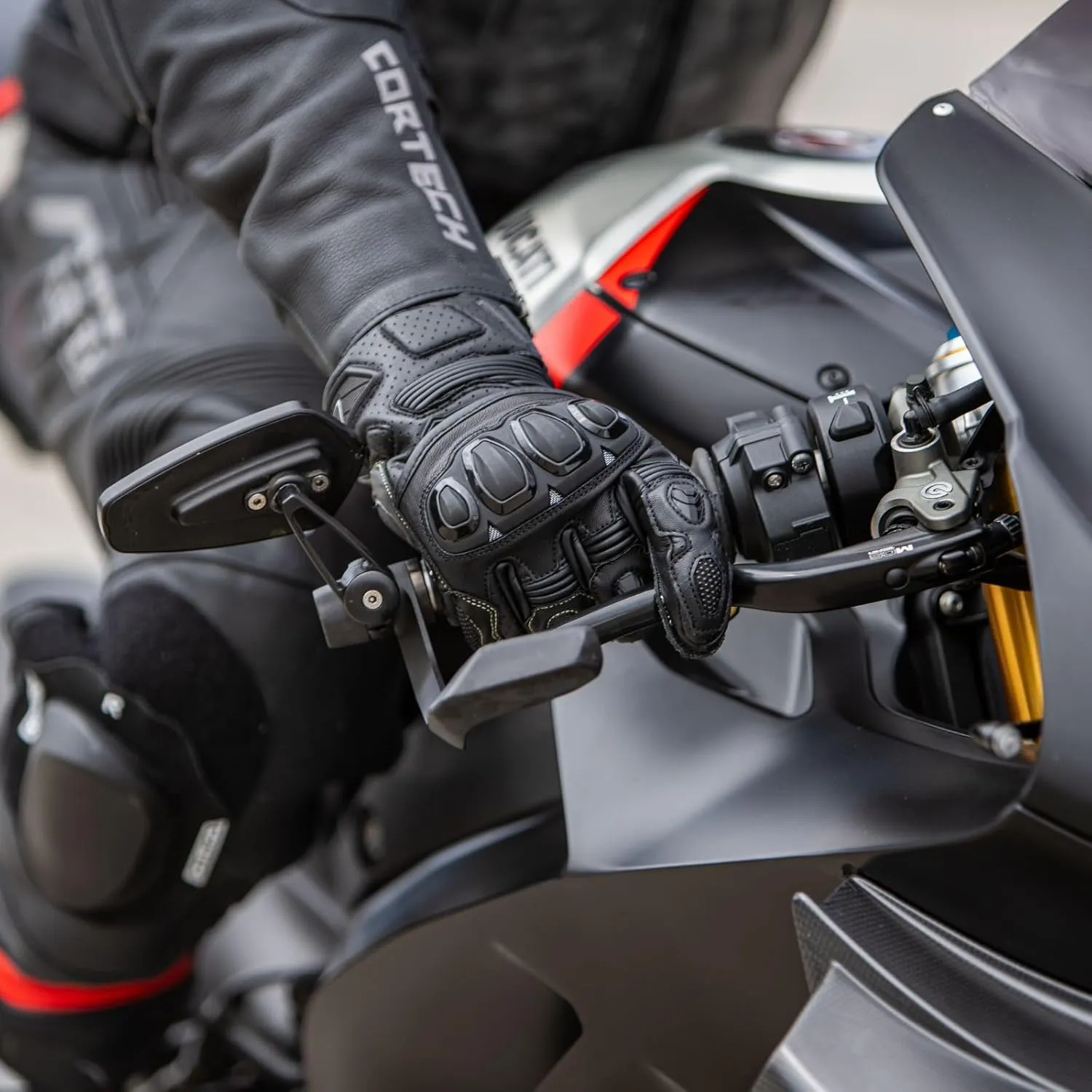 cortech Sector Pro Short Cuff Motorcycle Gloves