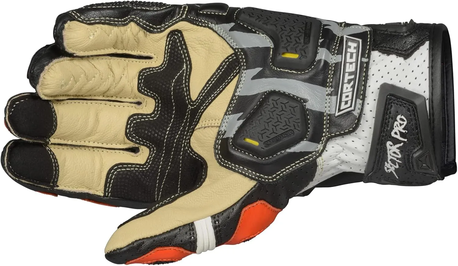 cortech Sector Pro Short Cuff Motorcycle Gloves