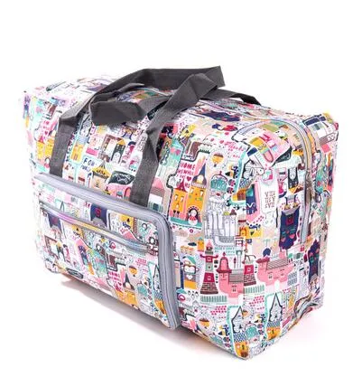 Courteous duffle fashion luggage big women Chuwanglin travel Cloud-based A0091 prints bag totes handbag bags bag animal waterproof feminine