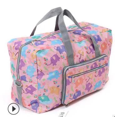 Courteous duffle fashion luggage big women Chuwanglin travel Cloud-based A0091 prints bag totes handbag bags bag animal waterproof feminine