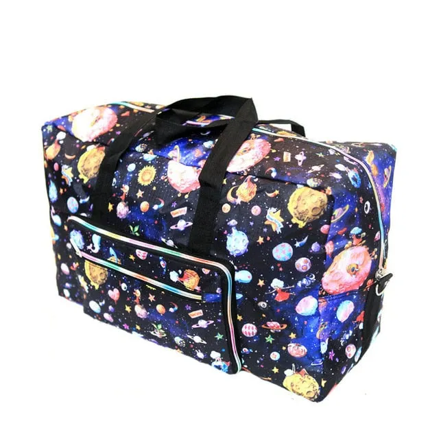 Courteous duffle fashion luggage big women Chuwanglin travel Cloud-based A0091 prints bag totes handbag bags bag animal waterproof feminine