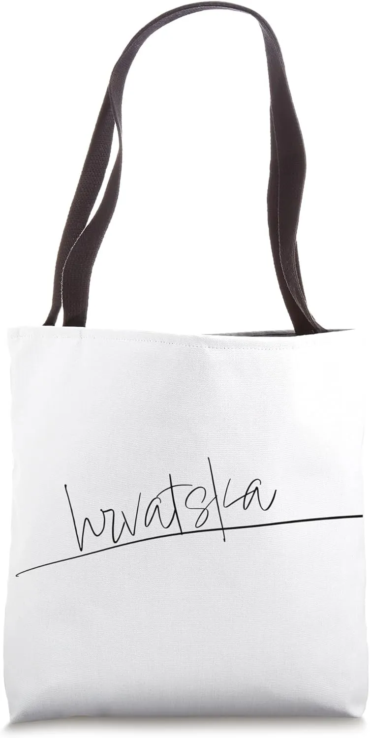 Croatia Hrvatska holiday emigration Tote Bag