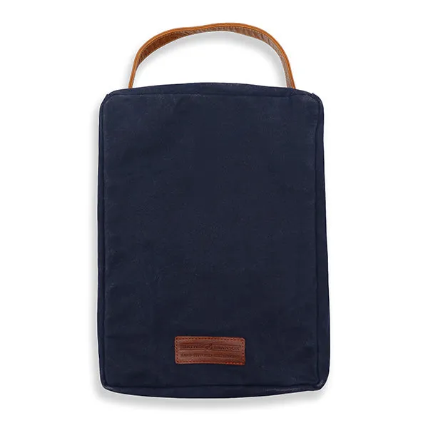 Crossed Clubs Shoe Bag