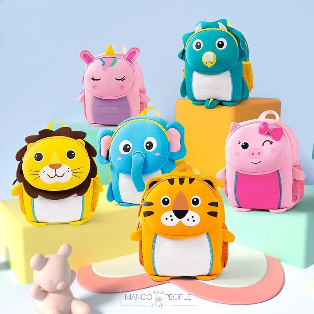 Cute Backpack  Kindergarten Customized Animal Design Logo