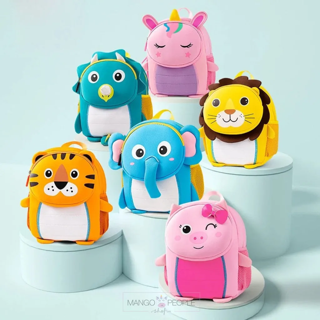 Cute Backpack  Kindergarten Customized Animal Design Logo