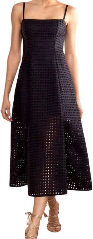Cynthia Rowley Birdcage Midi Dress