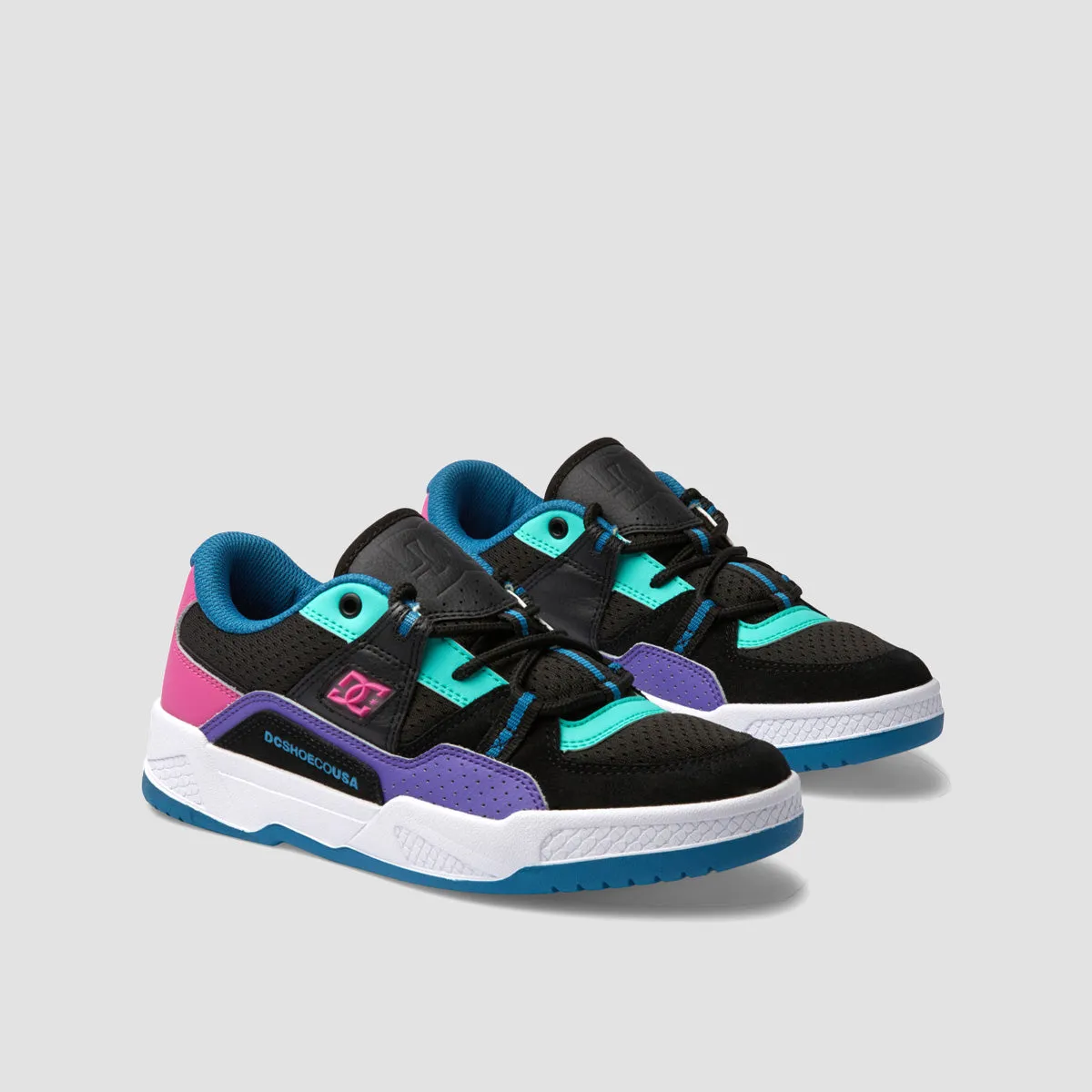 DC Construct Shoes - Black/Multi/White - Womens