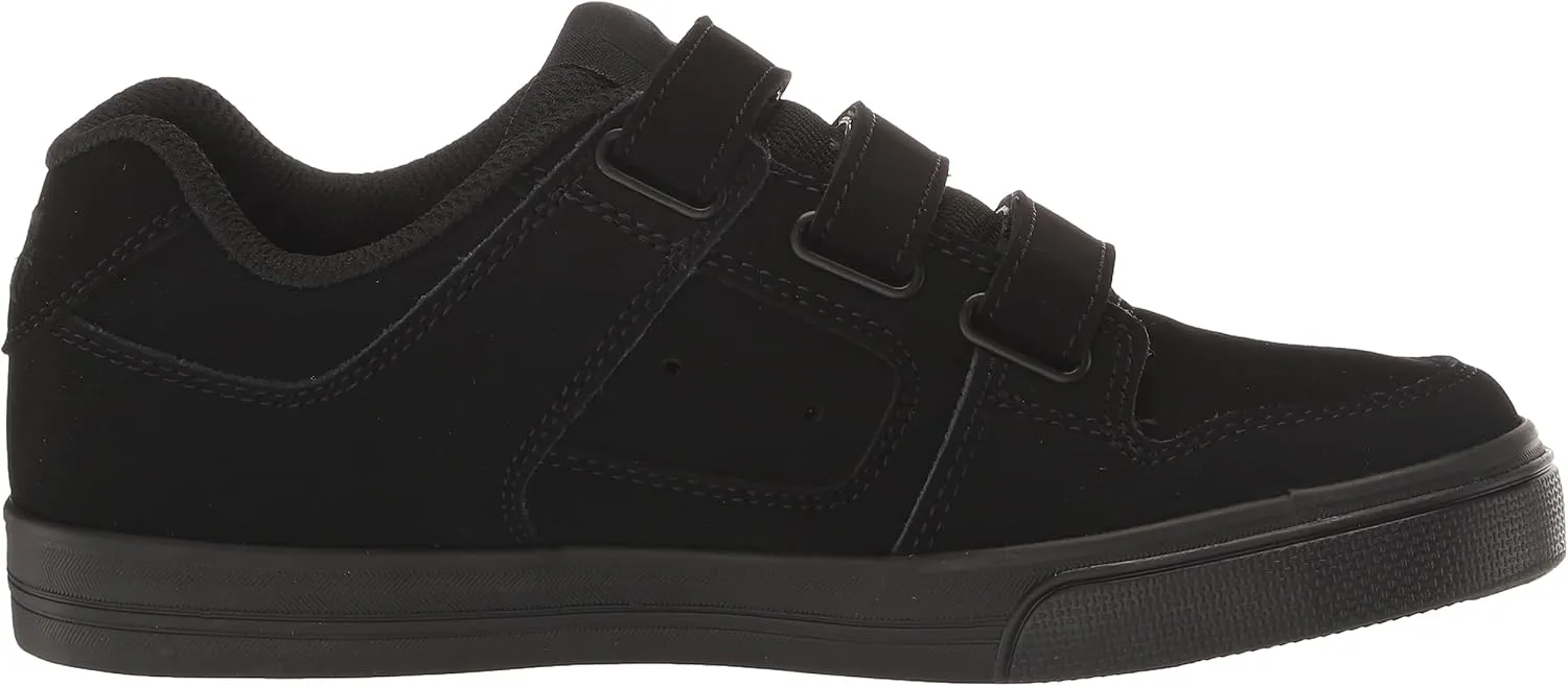 DC Unisex-Child Pure V Low Skate Shoe