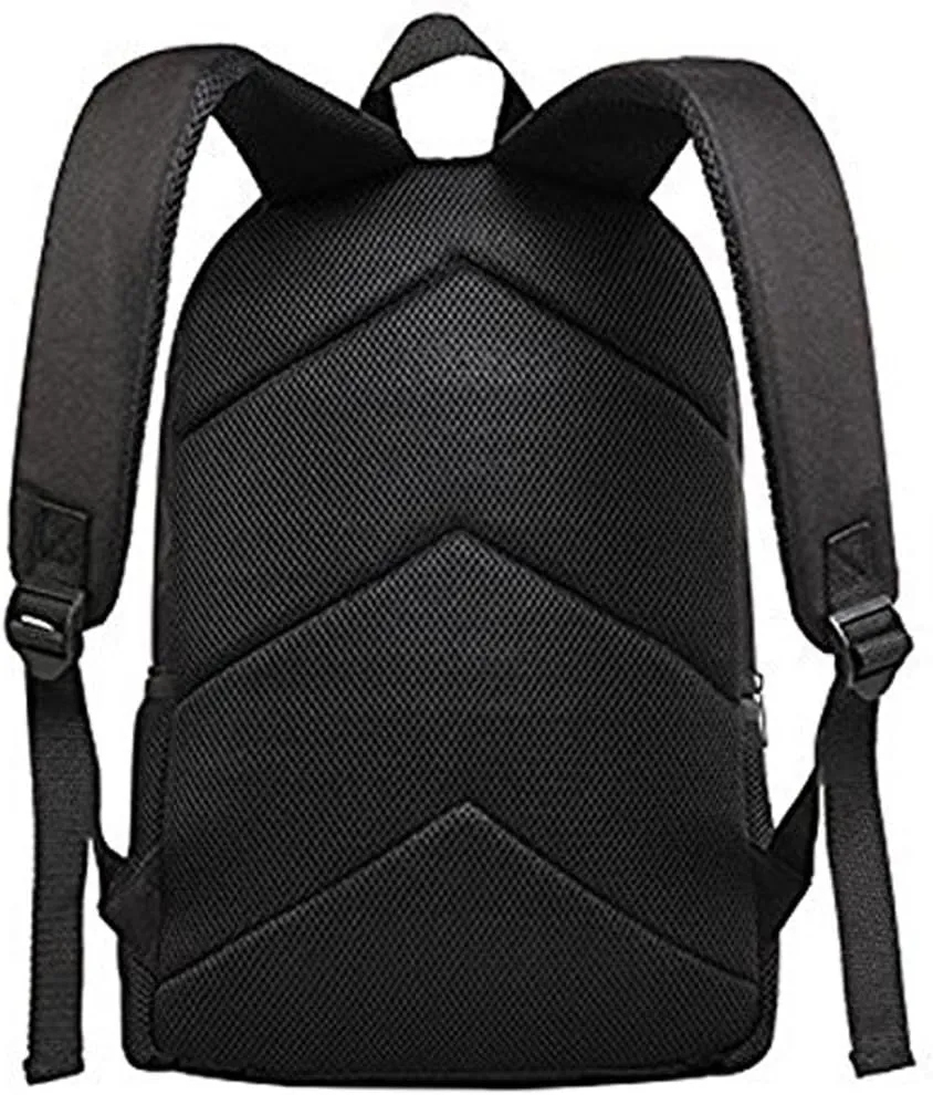 Dellukee School Bags For Teens Cute Stylish Daypack Backpack White Tiger Print