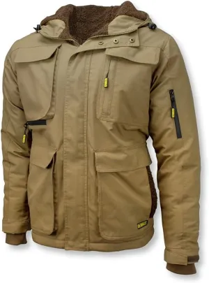 DEWALT Men's Heavy Duty Ripstop Heated Jacket Kitted