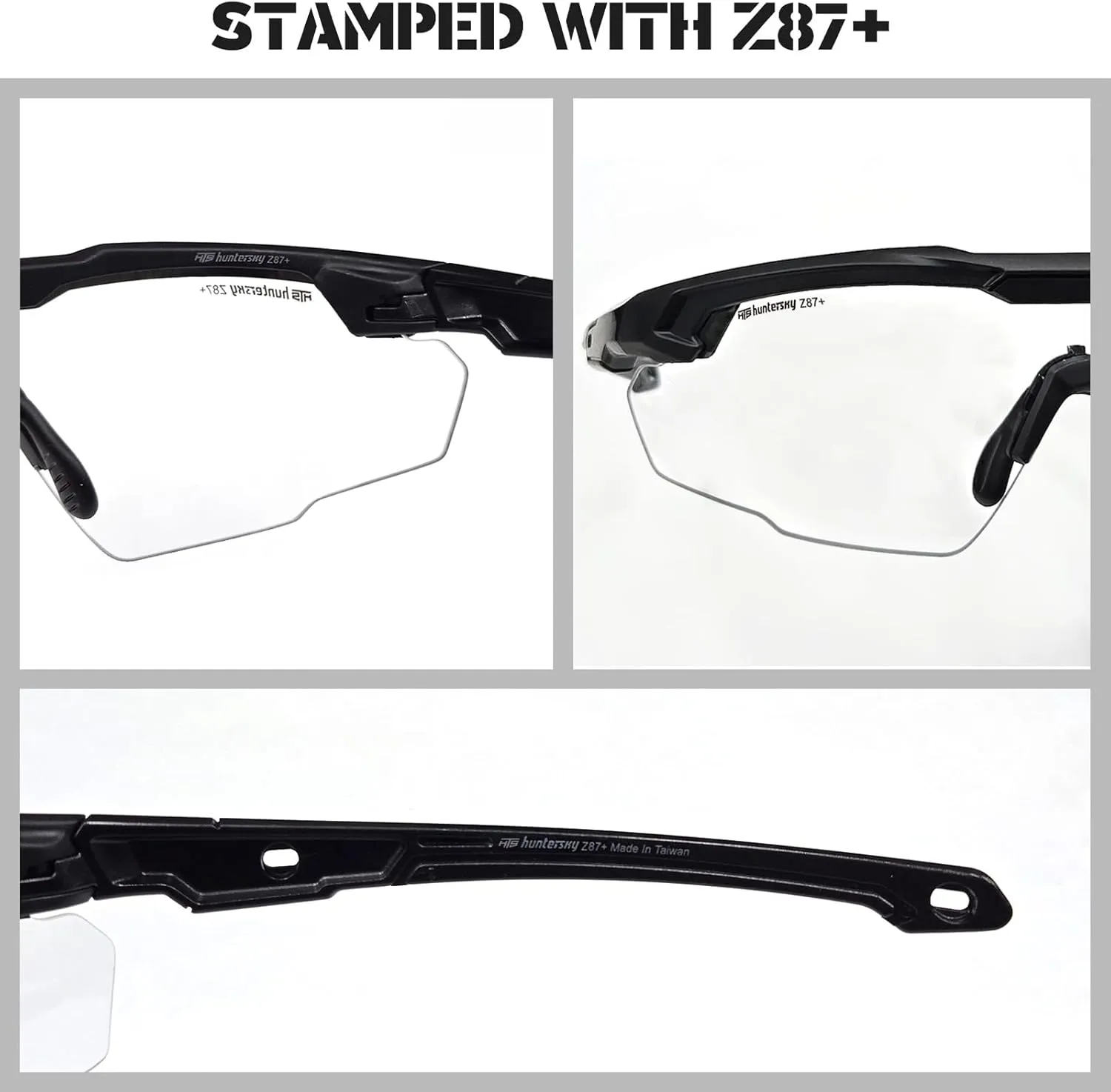 DISCOVER YOUR WORLD ! Anti-Fog Shooting Safety Glasses for men Military Grade range Hunting Riding Airsoft.