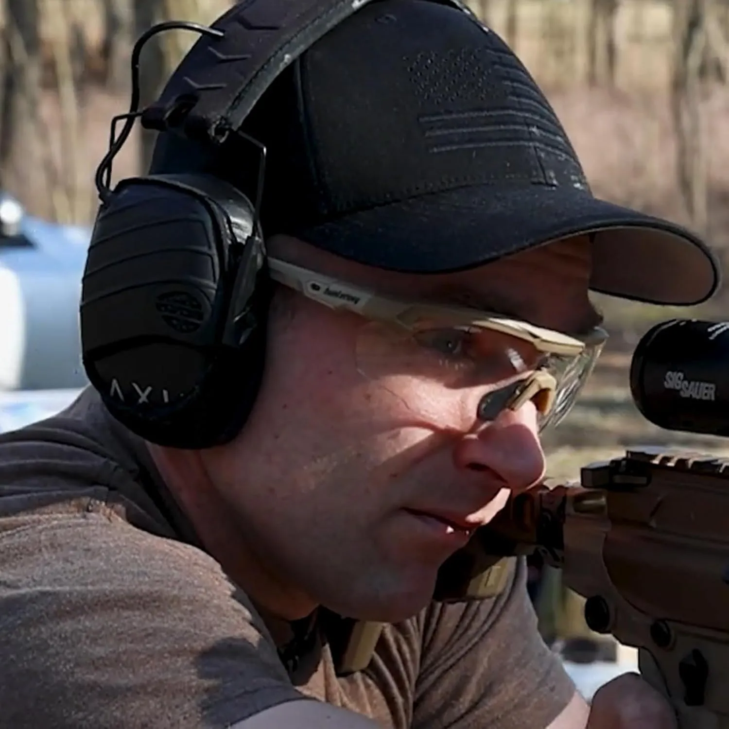 DISCOVER YOUR WORLD ! Anti-Fog Shooting Safety Glasses for men Military Grade range Hunting Riding Airsoft.