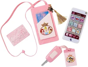 Disney Princess On-The-Go Play Smartphone with Led Lights, Sounds & Cross Strap for Girls Ages 3 
