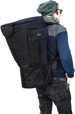 Djembe bag Deluxe, double layer, Height: 25.5", Top Dia: 16" (X-Large)