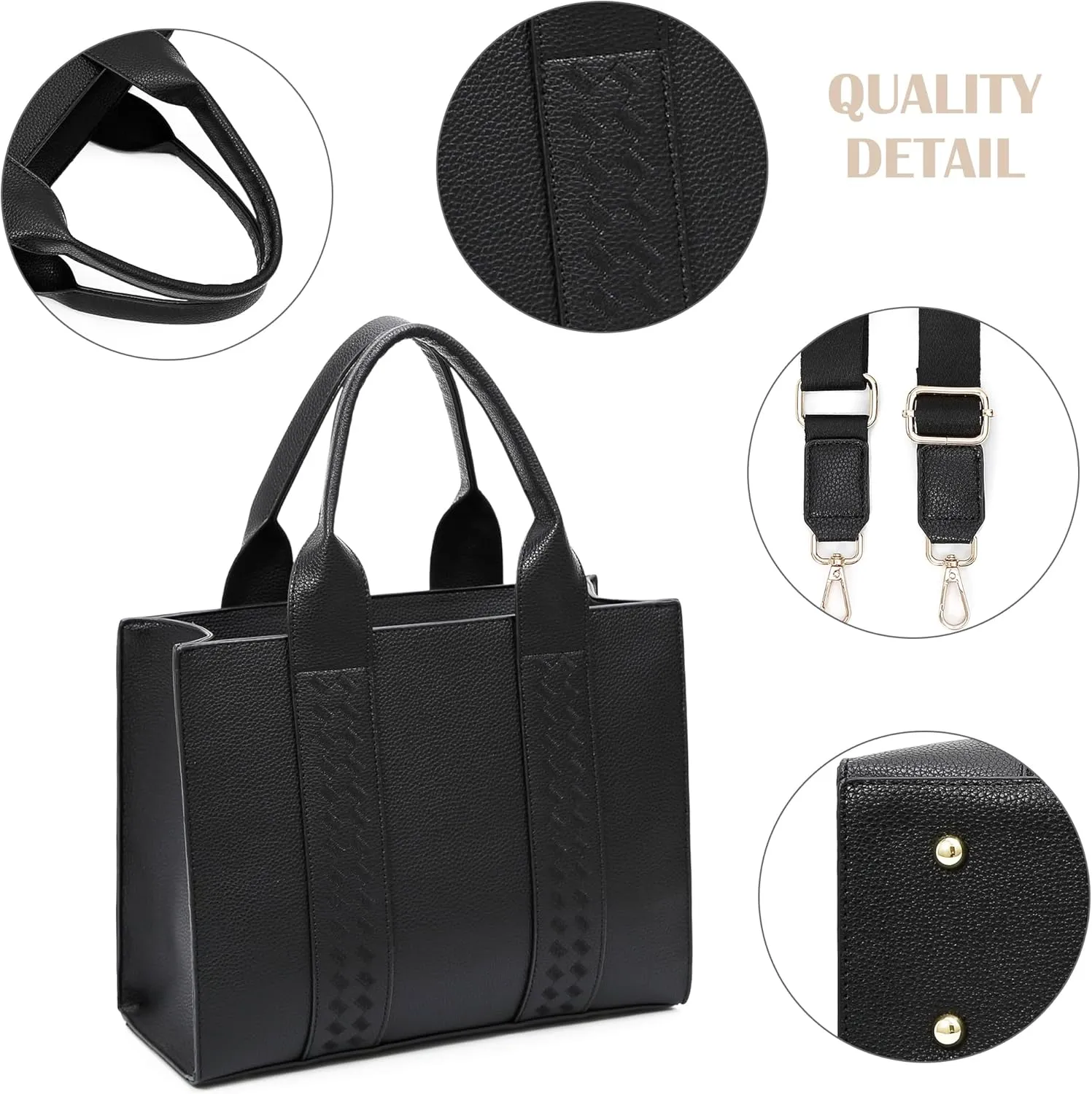 DMICXEL Tote Bag Crossbody Purses for Women Shoulder Handbag PU Leather Top Handle Satchel Bags