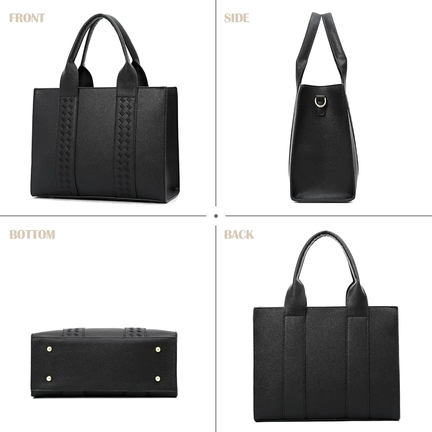 DMICXEL Tote Bag Crossbody Purses for Women Shoulder Handbag PU Leather Top Handle Satchel Bags