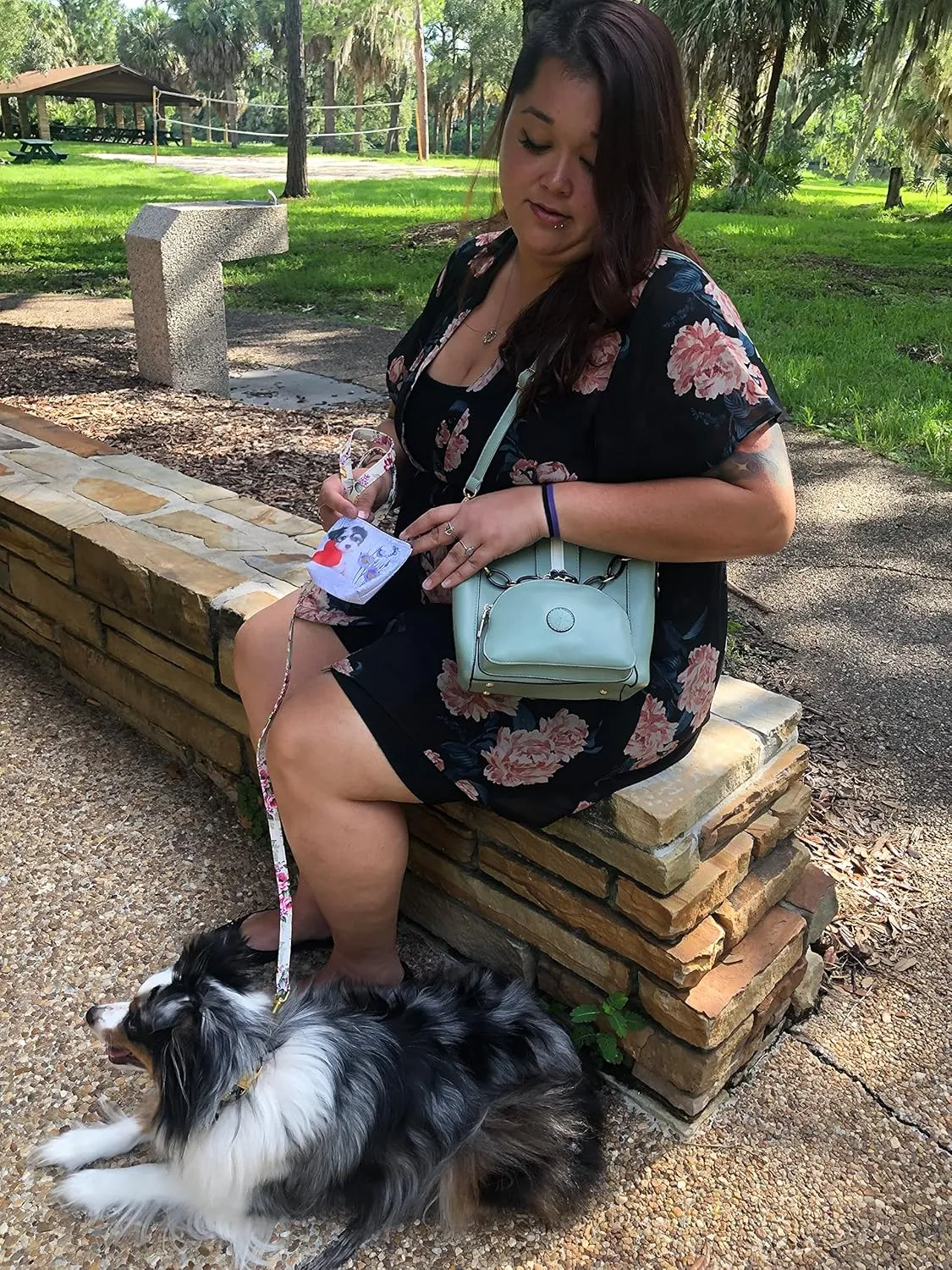 Dog Walking Bag - Poop Bag Dispenser - Dog Treat Bag - Hand Free Wear 3 Ways