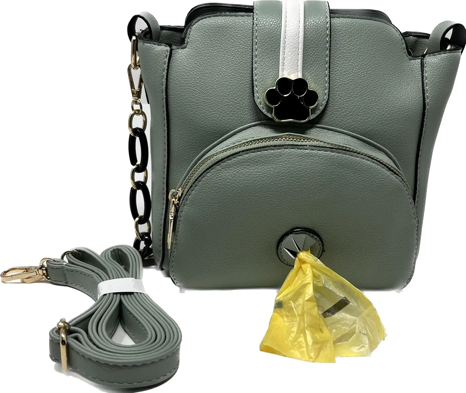 Dog Walking Bag - Poop Bag Dispenser - Dog Treat Bag - Hand Free Wear 3 Ways