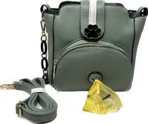 Dog Walking Bag - Poop Bag Dispenser - Dog Treat Bag - Hand Free Wear 3 Ways