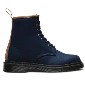 Dr. Martens Waxy New Laredo Canvas Leather Men's Biker Boots