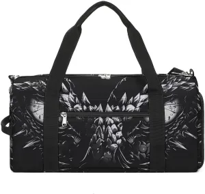 Dragon Eye Sports Gym Bag for Men Women Travel Duffel Bag with Shoulder Strap