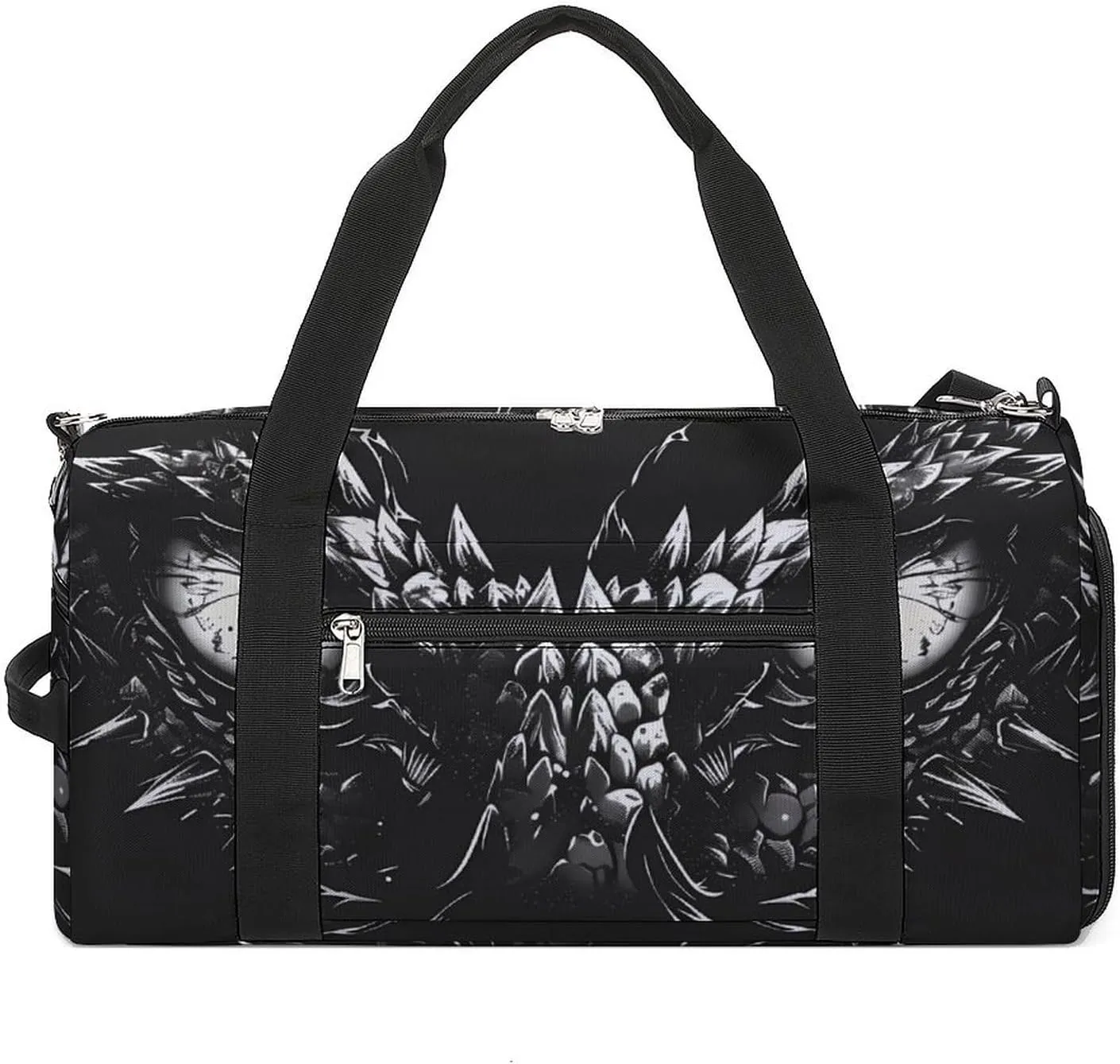 Dragon Eye Sports Gym Bag for Men Women Travel Duffel Bag with Shoulder Strap