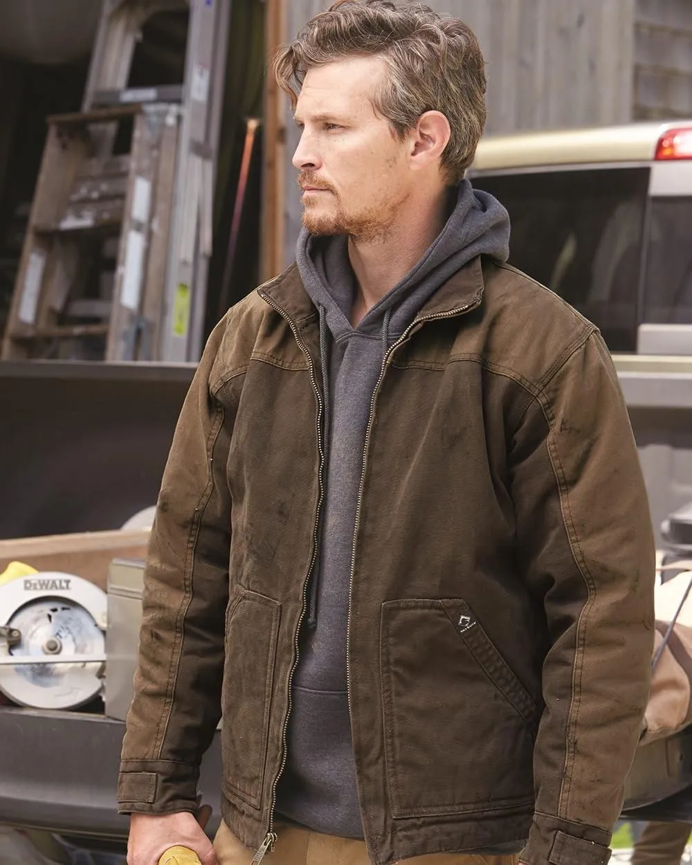DRI Duck Men's 5089 / 5089T Horizon Two-Tone Boulder Cloth™ Quilted Lined Canvas Work Jacket