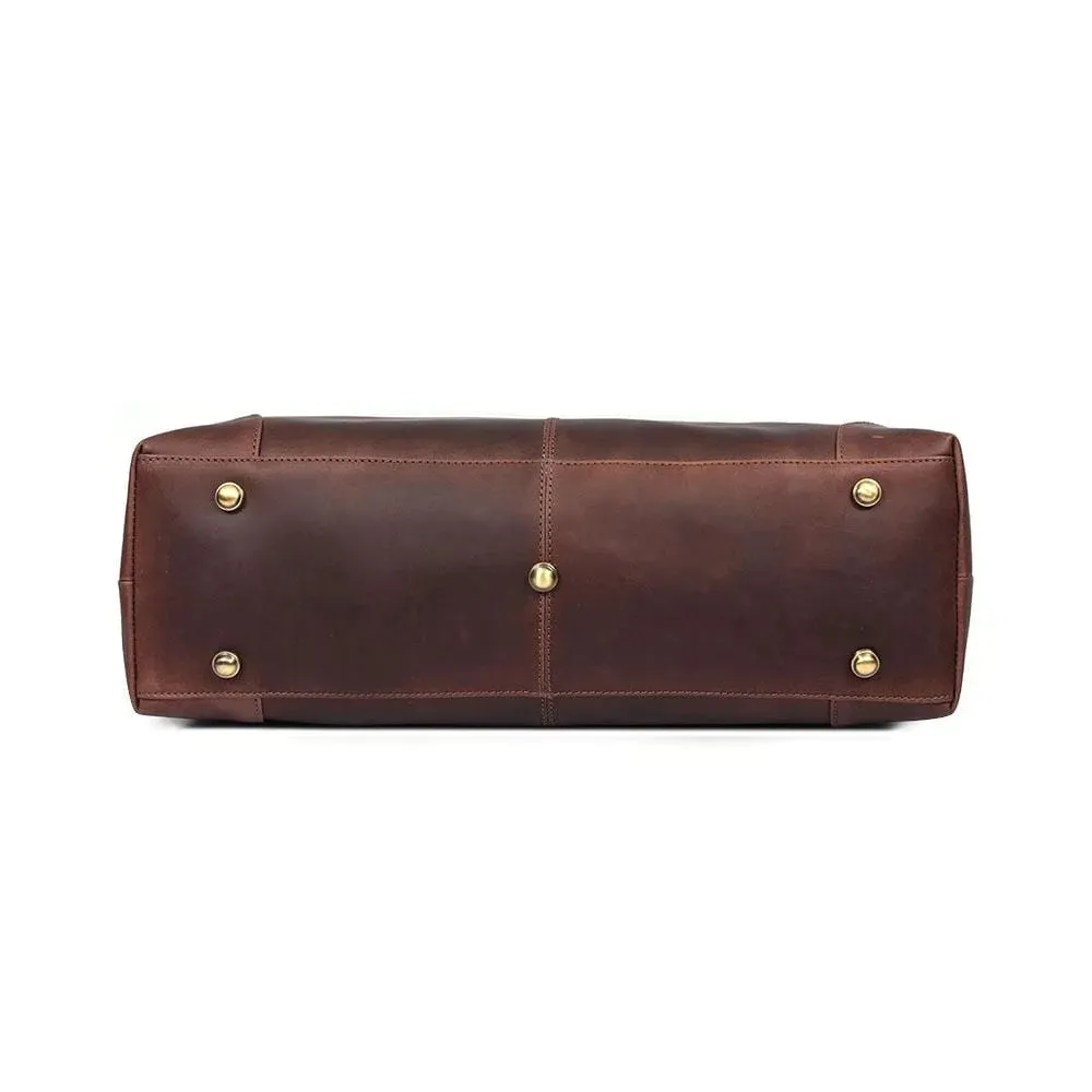 Duchess Brown Leather Tote