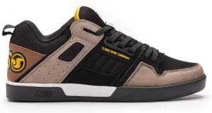 DVS Men's Comanche 2.0 Black Tan Low Top Sneaker Shoes