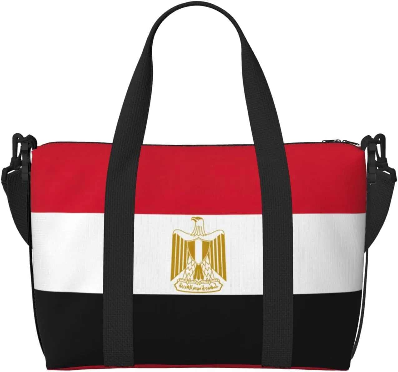 Egyptian flag Duffel Bags for Traveling, Lightweight Personal Item Travel Bags for Women, Gym Bags for Men