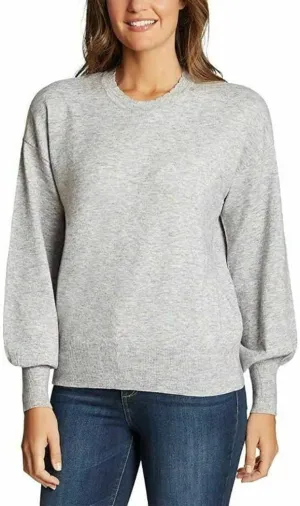 Ella Moss Women's Puff Sleeve Sweater