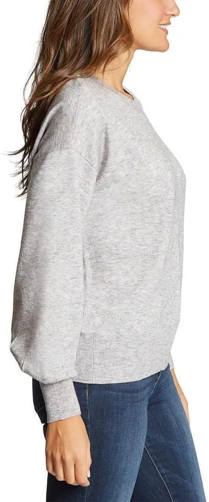 Ella Moss Women's Puff Sleeve Sweater