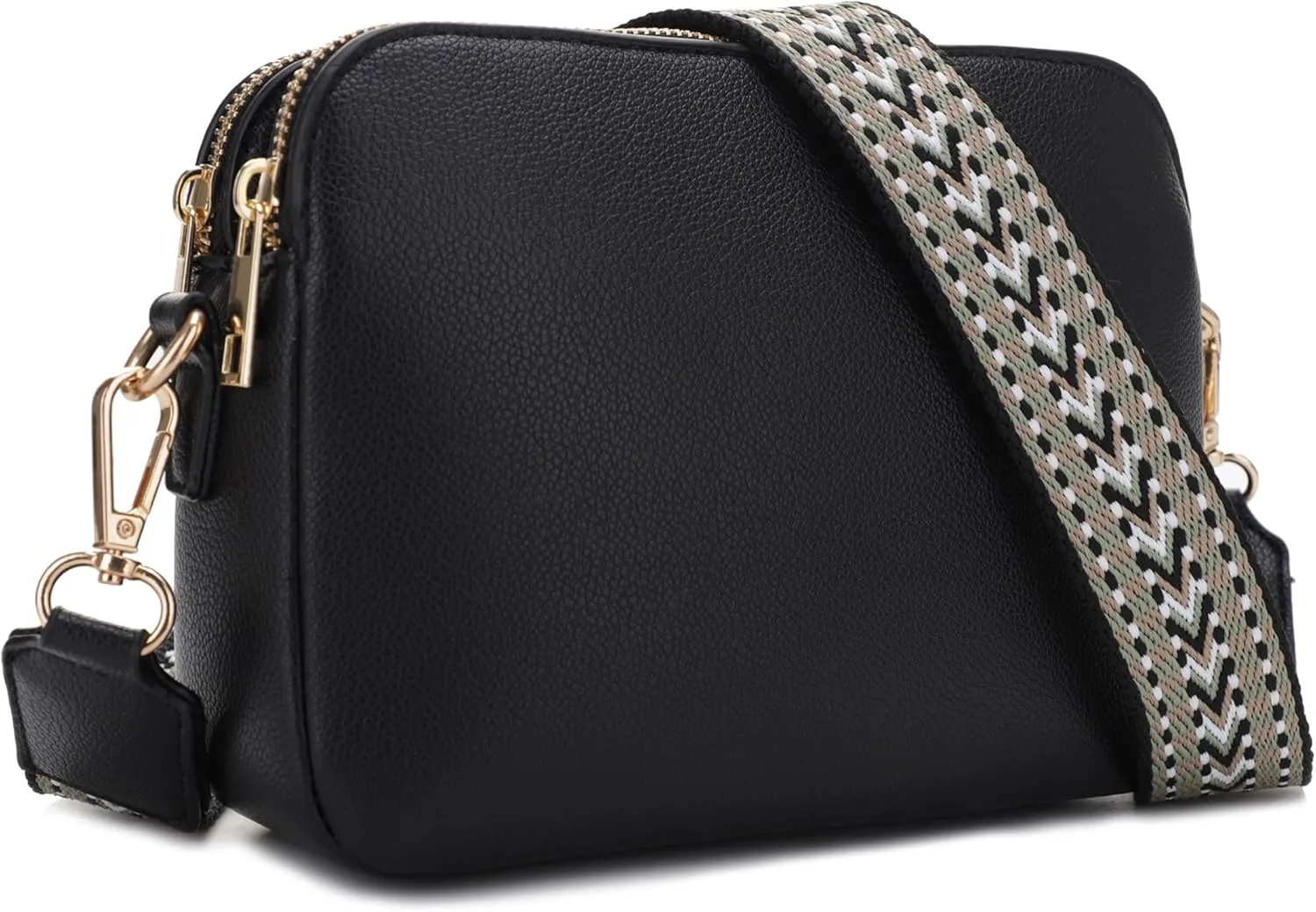 Emperia Crossbody Bag for Women Small Crossbody Camera Purses with Adjustable Webbing Shoulder Strap