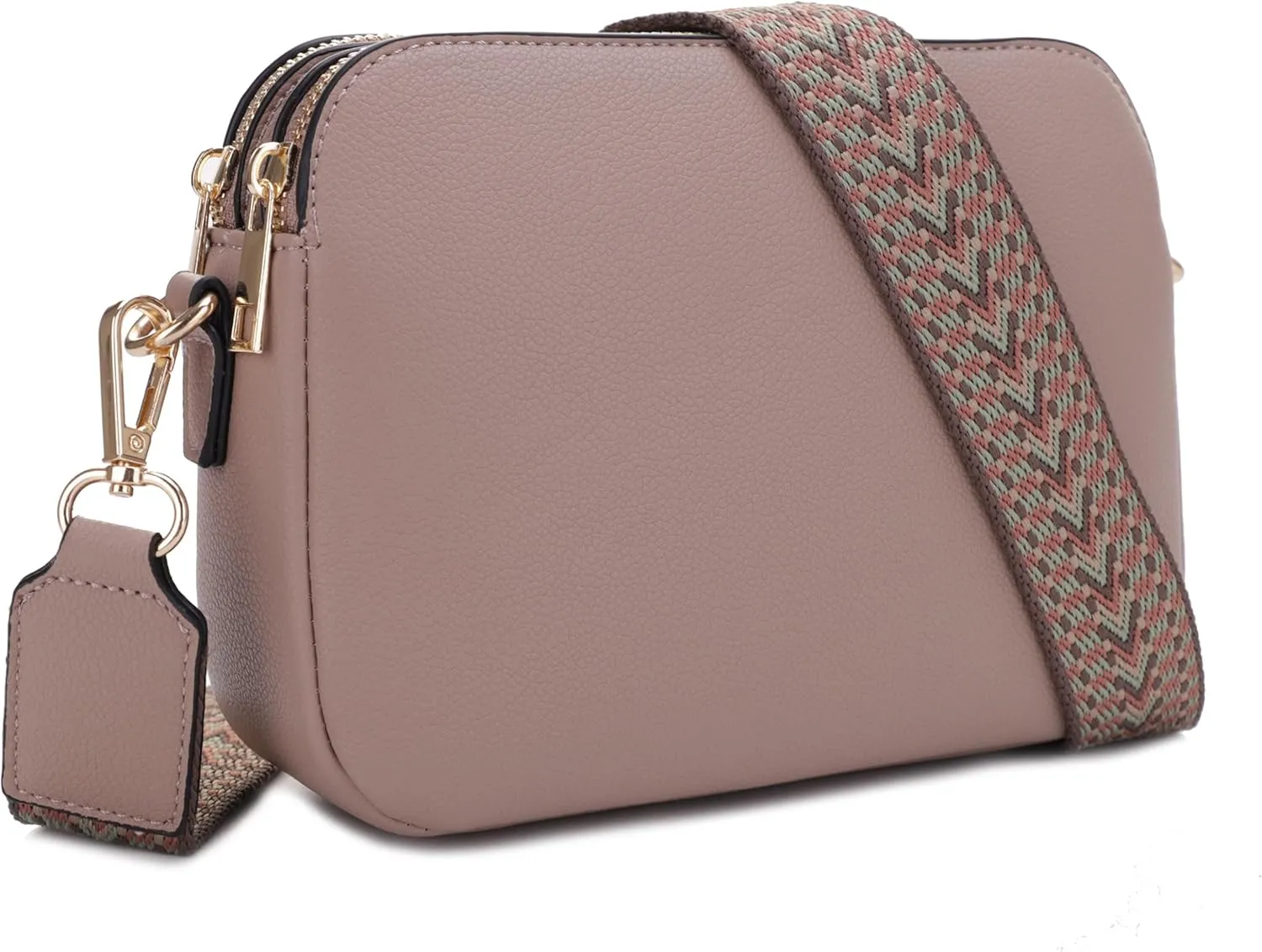 Emperia Crossbody Bag for Women Small Crossbody Camera Purses with Adjustable Webbing Shoulder Strap