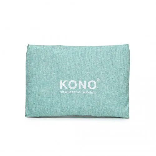 EQ2256 - Kono Foldable Waterproof Storage Travel Handbag - Green