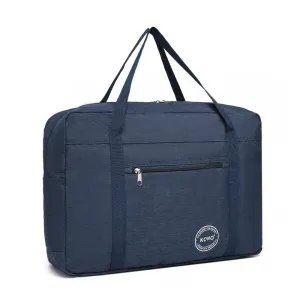 Eq2308 - Kono Foldable Waterproof Storage Cabin Travel Handbag - Navy