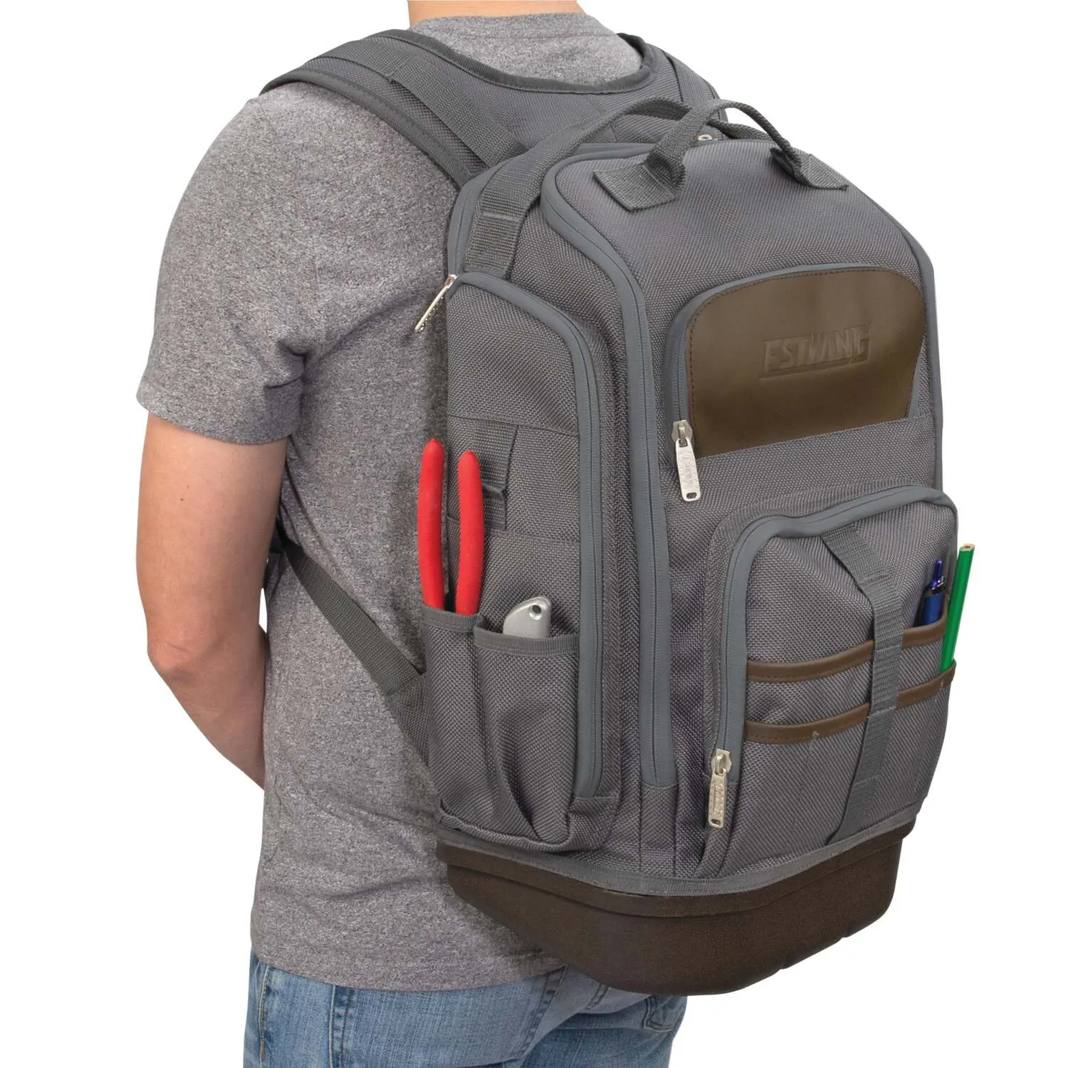 Estwing 94759 20-Inch Hard Bottom Tool Backpack