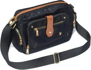 ESVAN Women Fashion Crossbody bags for Women Multi Pockets Cell Phone Camera Shoulder Handbags Travel Purse