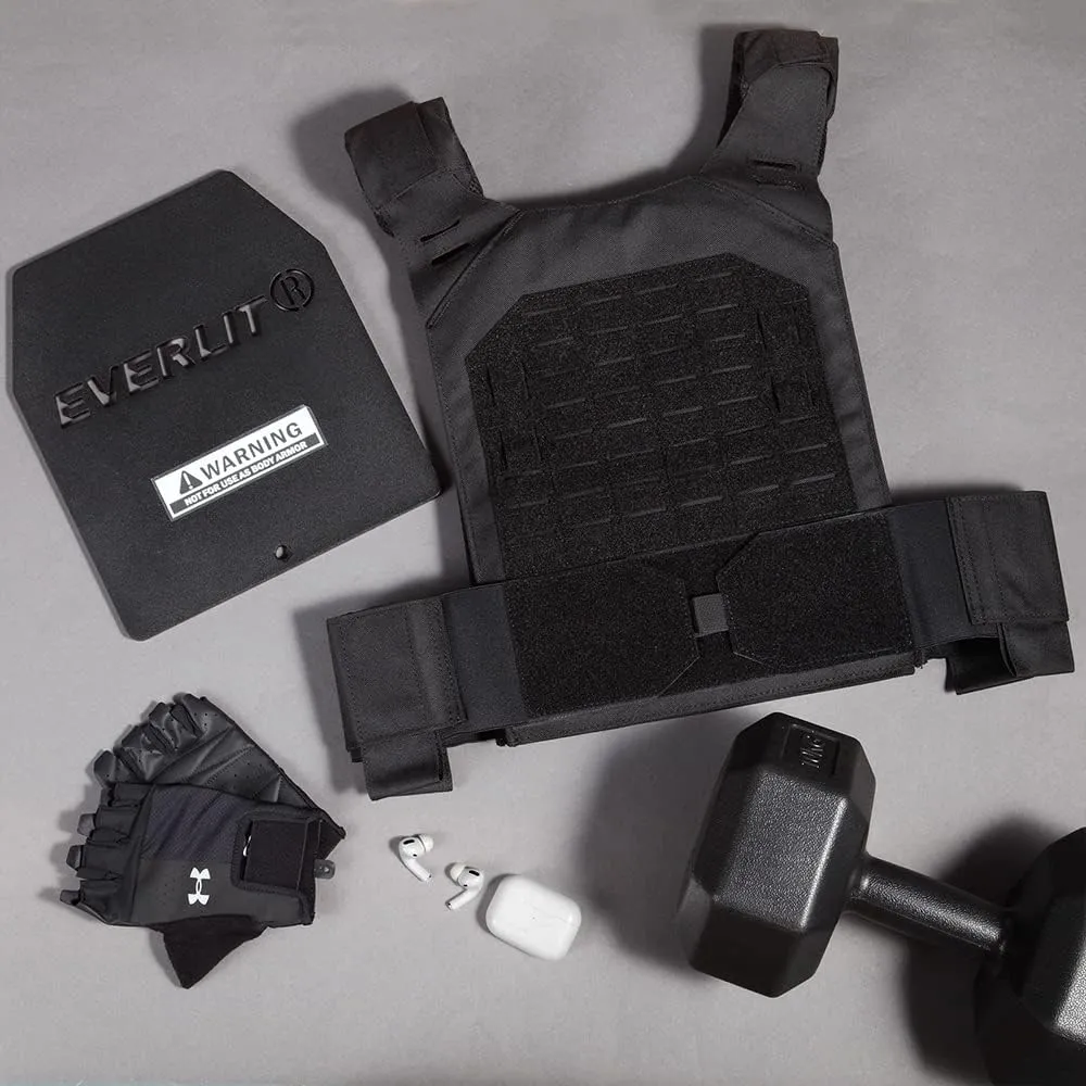 EVERLIT Adjustable Weighted Vest 14 Lbs/ 20 Lbs, Weight Included, for Body Weight Training Fitness Workout Running for Men Women